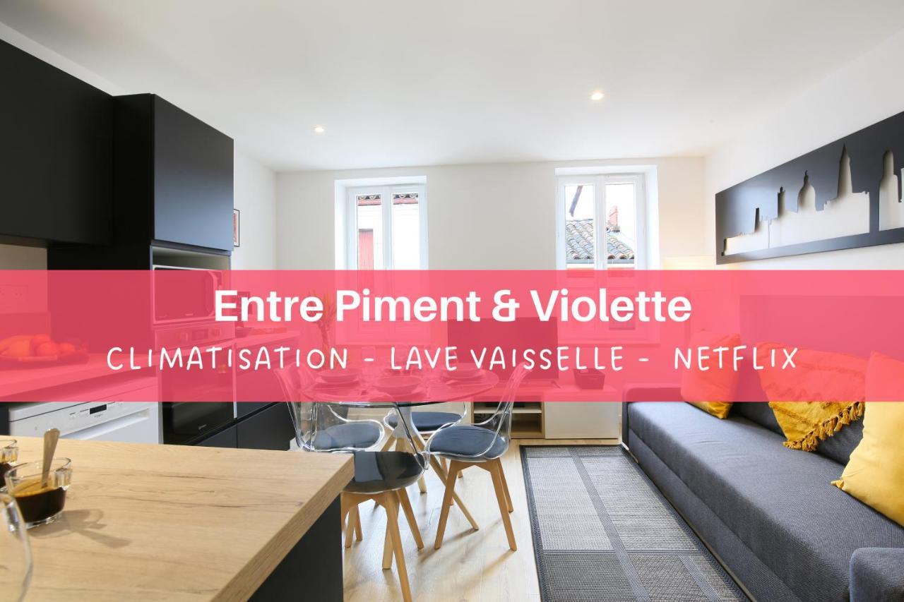 Expat Renting - Entre Piment & Violette - Saint Michel Apartment Toulouse Bagian luar foto