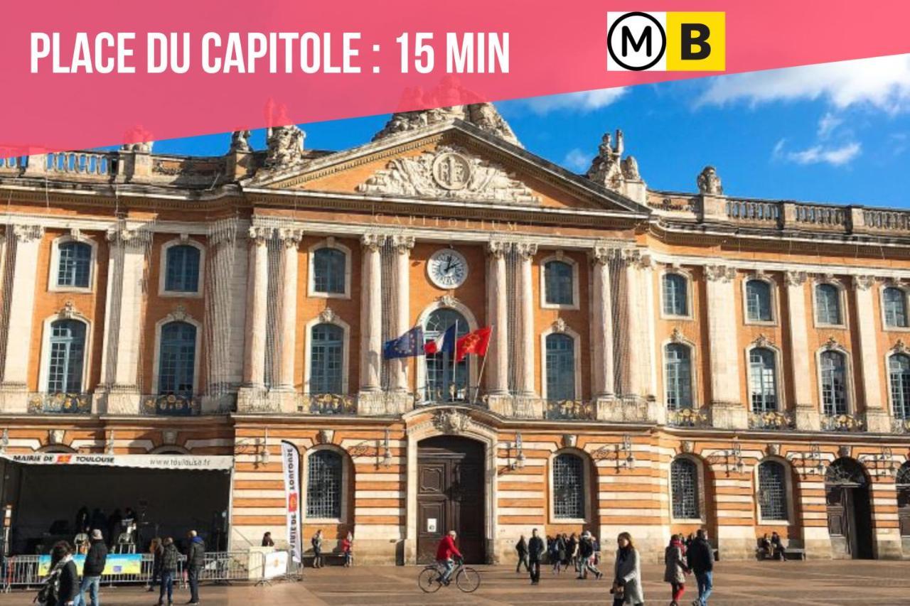 Expat Renting - Entre Piment & Violette - Saint Michel Apartment Toulouse Bagian luar foto