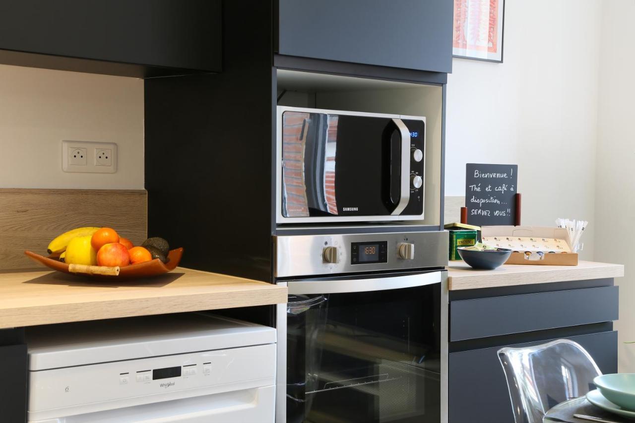 Expat Renting - Entre Piment & Violette - Saint Michel Apartment Toulouse Bagian luar foto